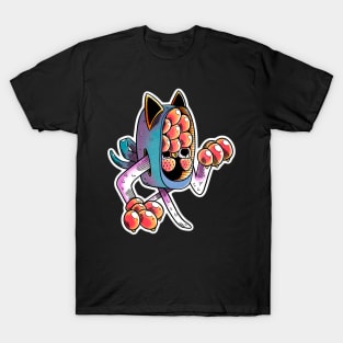 Sushi Weirdo: Ninja Nyanja Neko T-Shirt